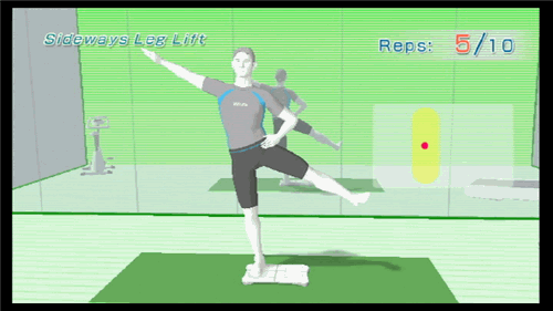 wii fit training